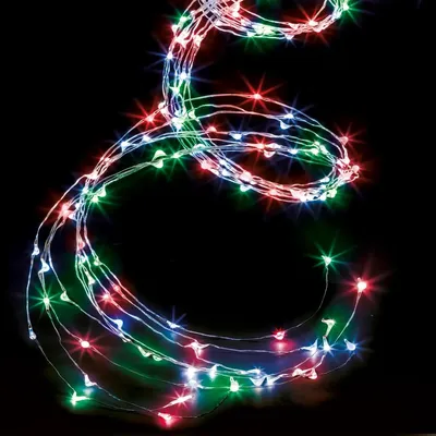 Zdjęcie produktu dla Girlanda świetlna zewnętrzna, kaskada, 400 LED