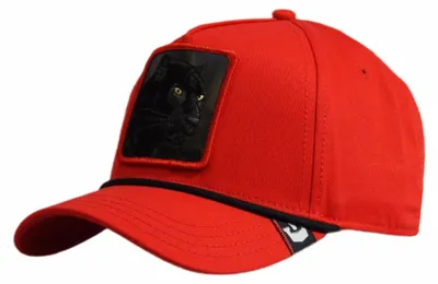 Produktbild von Goorin Bros. Panther 100 - ALL OVER CANVAS Trucker Cap red