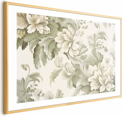 Produktbild von Posterpapier Poster - Vintage Flowers in Light Colors 60x40 cm Blumen f-H-10015-ao-a