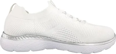 Immagine prodotto di Scarpe da ginnastica basse Rieker Knitup191 da donna, colore bianco, ideali per il tempo libero