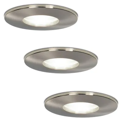 Produktbild von hoftronic LED Einbaustrahler 3x 4W 6500K IP44 Aluminium dimmbar