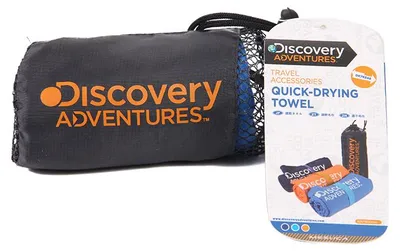 Obrázek produktu pro Multifunkční rychleschnoucí ručník Discovery 80 x 40 cm modrý
