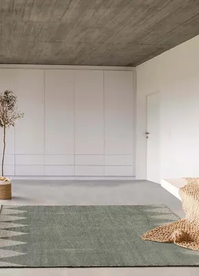 Produktbild von ATTICGO Kurzflorteppich FARASHE Ethnisch in Grau, 160x230 cm