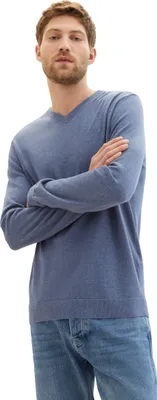 Image de Tom Tailor pull-over tricoté col en V