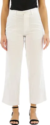 Zdjęcie produktu dla Spodnie z wysokim stanem Dockers White 28 Woman White 28