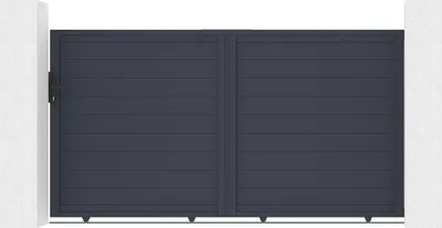 Produktbild von Schiebetor elektrisch 3m EIGER H.160cm + Schiebetorantrieb RANGER C300