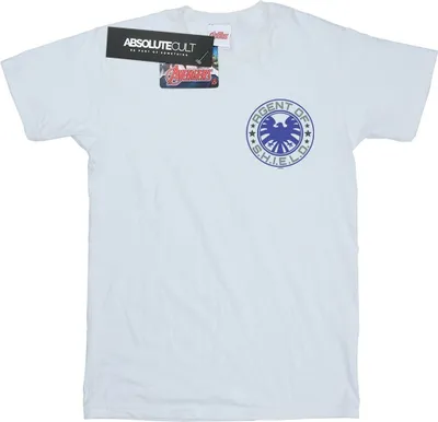 Immagine prodotto di Marvel - Maglietta "Agents of SHIELD" da uomo BI6370 (M) (Bianco)