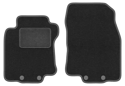 Immagine prodotto di Tappetini anteriori in moquette per Renault Koleos II 2016- (SUV) – 2 pezzi, grigio grafite, su misura – Wielganizator LUX