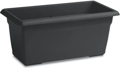 Immagine prodotto di Fioriera rettangolare Stefanplast Mediterraneo, 110 L, 100 x 45 x 40 cm, plastica, antracite