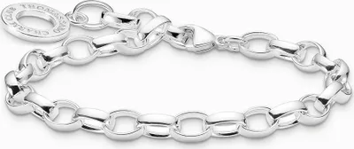 Produktbild von Thomas Sabo Charm Armband Silber Gr. M 19,5 cm/6,3 mm X0032-001-12-M