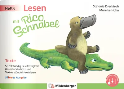 Produktbild von Lesen mit Rico Schnabel, Heft 6: Texte - silbierte Ausgabe