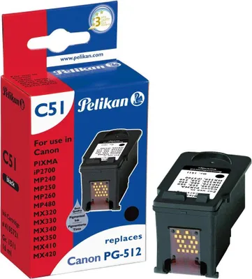 Image de Pelikan Tinte 4105721 ersetzt Canon PG-512, schwarz