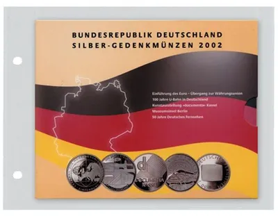 Produktbild von SAFE 7387 Blattarten für Münzensets