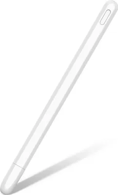 Produktbild von Silikonkapazitive Stylus-Stifthülle Schutzhülle für Äpfel I-Pad Bleistift 2-Weiss