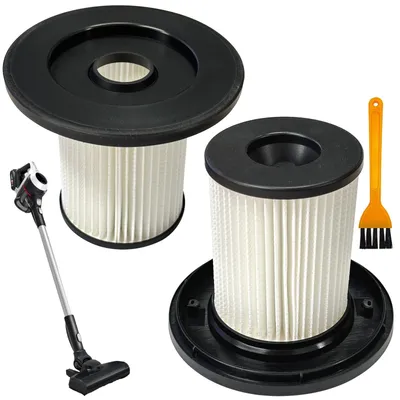 2 HEPA-Filter + Bürste für Bosch Unlimited 6 (BCS611/612 u.a.)