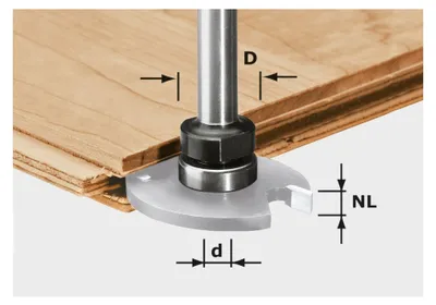 Immagine prodotto di Mandrino fresatrice Festool S8 1,5-5 KL16 | 499803