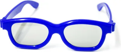 Produktbild von 3D Brille für Kinder Universale passive 3D-Kinderbrille für Cinema 3D LG, Easy 3D Philips, Panasonic, Toshiba, Grundig und RealD Kinos in blau NEU