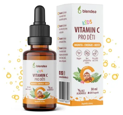 Obrázek produktu pro Blendea KIDS Vitamin C kapky pro děti 30 ml
