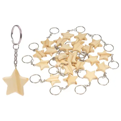 Produktbild von Schlüsselanhänger Sterne, 12er Set