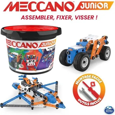 Produktbild von Meccano Junior - Fass 150 Stück