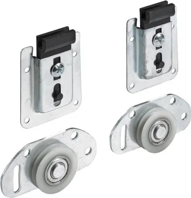 Immagine prodotto di Kit di montaggio Hettich LideLine 12 per una porta fino a 25 kg
