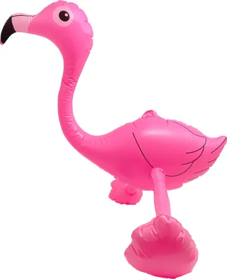 Produktbild von Oblique Unique Flamingo aufblasbar Wasserspielzeug für Pool Strand Fasching Karneval Party Deko Spielzeug Pool Party Motto