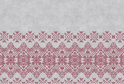 Produktbild von Tadessi Fototapete | Betonoptik | 4.00 m x 2.70 m | Grau | Rot | Wandbild | Digitaldruck