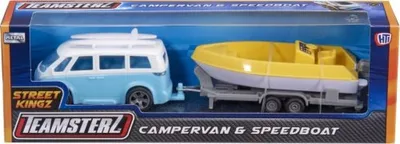 Obrázok produktu pre Karavan Teamsterz s prívesom a loďou