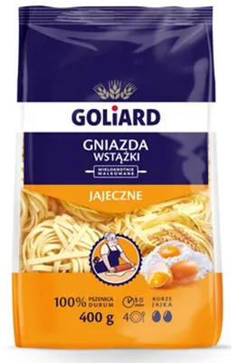 Obrázek produktu pro Makaron gniazda wstążki 400 g