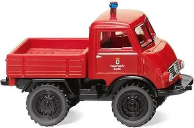 Produktbild von Wiking Feuerwehr - Unimog U 401, Feuerwehrauto-Modell, Vormontiert, 1:87, Unimog U 401, Unisex, 1 Stück(e)