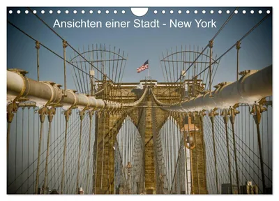Produktbild von Ansichten einer Stadt: New York (Wandkalender 2027 DIN A4 quer), CALVENDO Monatskalender