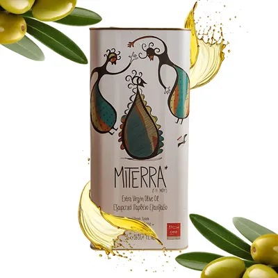 Produktbild von Miterra Griechisches Olivenöl Extra Nativ 5 L – Koroneiki, 0,8 % Säuregehalt