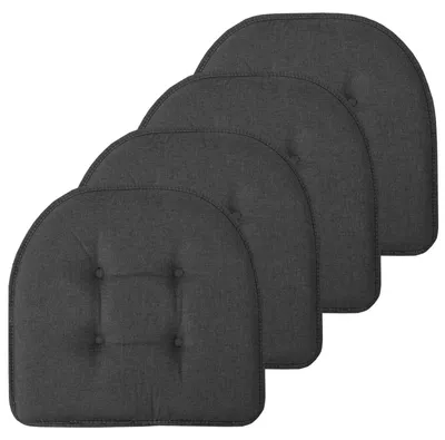 Produktbild von Sweet Home Collection Stuhlkissen, Memory-Schaumstoff-Pads, getuftet, rutschfest