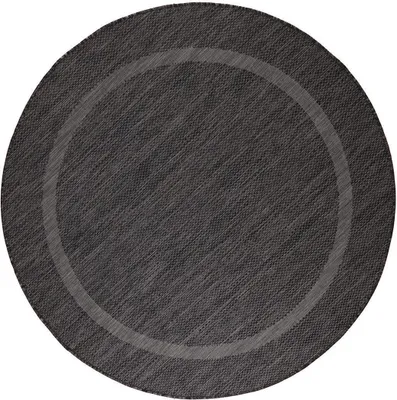 Produktbild von Outdoor Teppich RELAX Schwarz 160 cm Rund