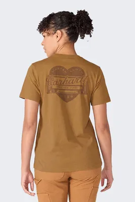 Zdjęcie produktu dla Koszulka Carhartt Irvine Heritage BROWN