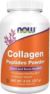 Produktbild von Kollagen-Peptide-Pulver 227 g Now Foods