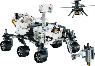 Produktbild von LEGO 42158 Technic NASA Mars-Rover Perserverance Weltraum Spielzeug Set mit AR-App, Wissenschafts-Spielzeug zum Bauen für Mädchen und Jungen ab 10 Jahren