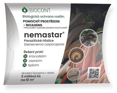 Obrázok produktu pre BIOCONT LABORATORY, spol. s r.o. Parazitické helminty proti krtkovi, háďatku a háďatku (5 miliónov) - Nemastar