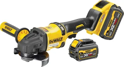 Produktbild von DeWalt DCG418T2-QW Akku-Winkelschleifer 125mm 2x6Ah 18/54V Li mit TSTAK Koffer