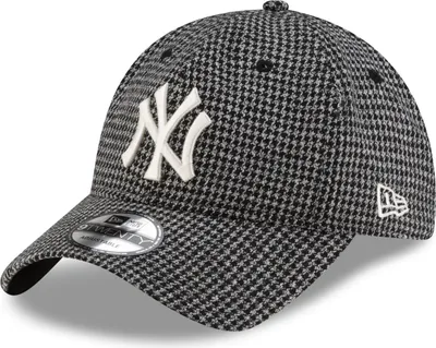Produktbild von New Era MLB 9TWENTY Houndstooth Cap New York Yankees black/white