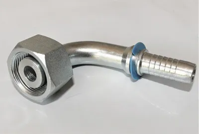 Produktbild von 2 x Hydraulik Schlaucharmatur Hydraulikarmatur DKOL 90° M26x1,5 Tülle 12 RA 18