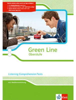 Produktbild von Green Line Oberstufe. Klasse 11/12 (G8), Klasse 12/13 (G9). Listening Comprehension Tests. Arbeitsheft mit Mediensammlung. Ausgabe 2015.