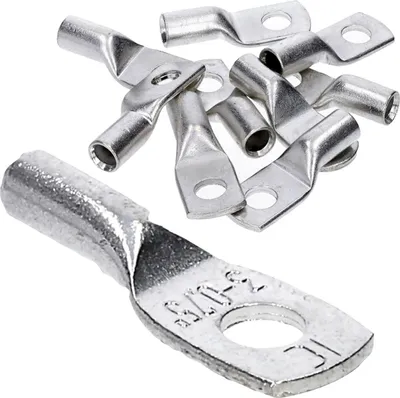 Produktbild von 10 Stück Kalitec HR05-3 Handelsübliche Rohrkabelschuhe 0,5-0,75mm² M3 I ohne Sichtloch I Industriequalität