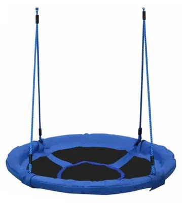 Immagine prodotto di Altalena a forma di nido - per bambini - Giocattolo da esterno - Diametro 100 cm - Altezza regolabile - 180 cm