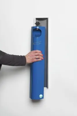 Produktbild von Resorti verschließbarer Wandascher B 12 in Enzianblau