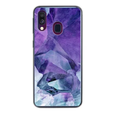 Produktbild von MuchoWow® Handyhülle Schutzhülle Hülle für Samsung Galaxy A40 Mineralien - Naturstein - Kristalle Silikon Softcase Handy Hülle - Handy-Tasche