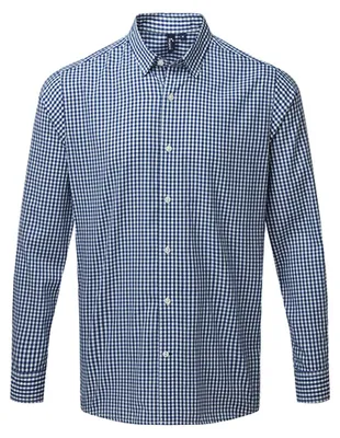 Produktbild von Premier Workwear MenŽs Maxton Check Long Sleeve Shirt