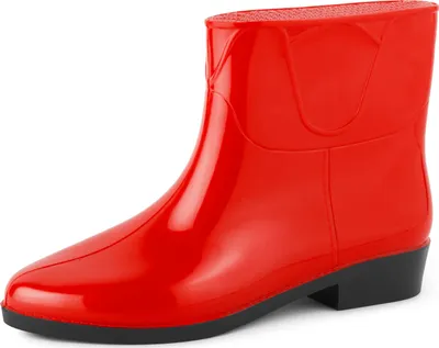 Produktbild von Ladeheid Damen Kurze Gummistiefel LAZT201801 (Rot, 39 EU)