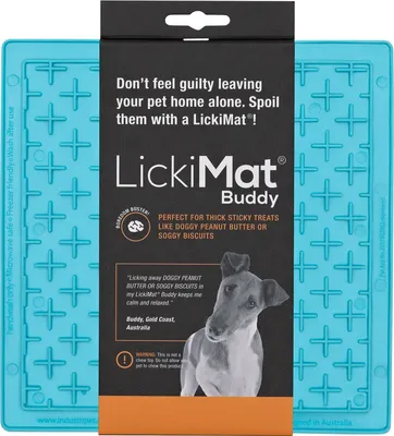 Obrázok produktu pre LickiMat Lízacia podložka Buddy 20x20cm tyrkysová