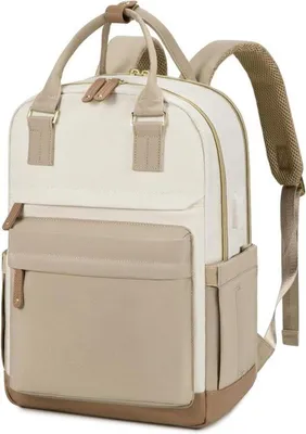 Produktbild von Famanu Laptoprucksack für Damen - Stilvoll und Funktional - Schwarz
